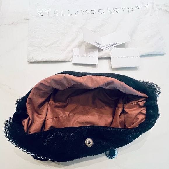 Stella McCartney Black Falabella Shoulder Bag - Picture 6 of 16